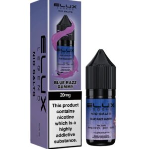 BLUE RAZZ GUMMY 10ML NIC SALT ELUX LEGEND