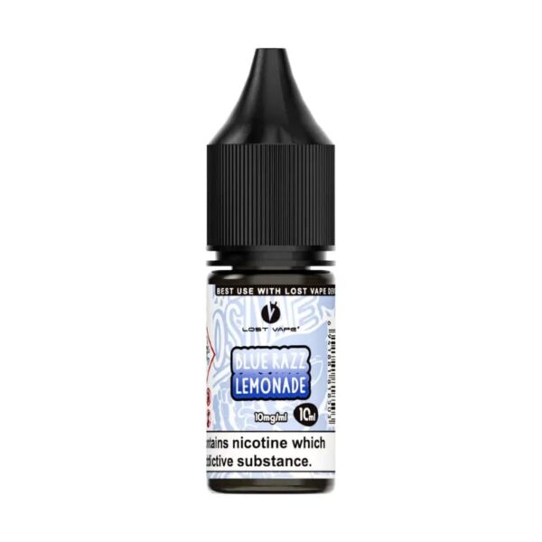 BLUE RAZZ LEMONADE 10ML NIC SALT LOST VAPE