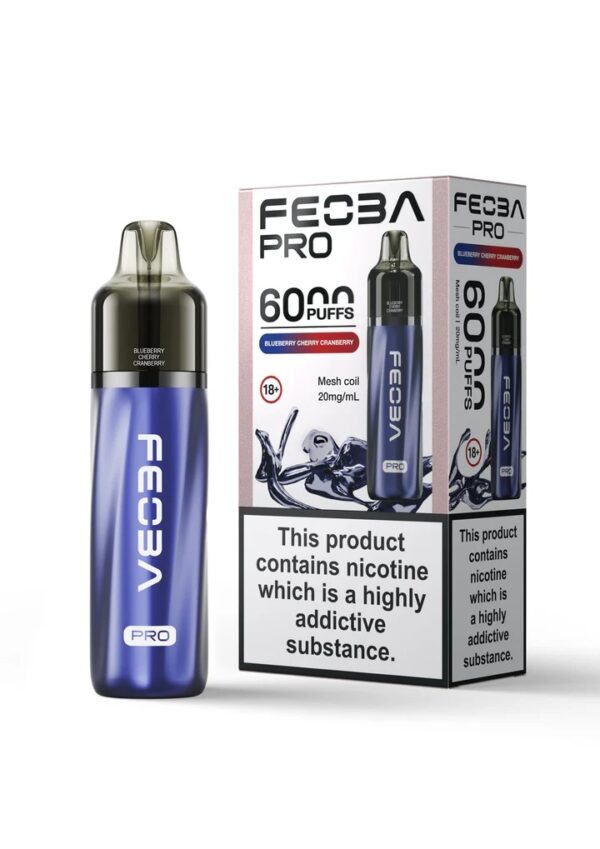 FEOBA BAR PRO 6000 PREFILLED POD VAPE KIT 20MG - Image 16