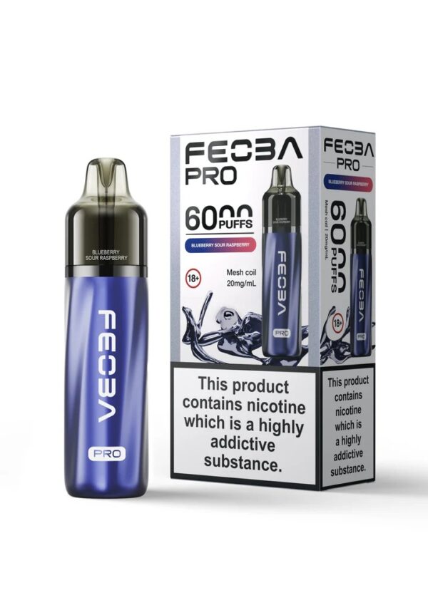 FEOBA BAR PRO 6000 PREFILLED POD VAPE KIT 20MG - Image 20