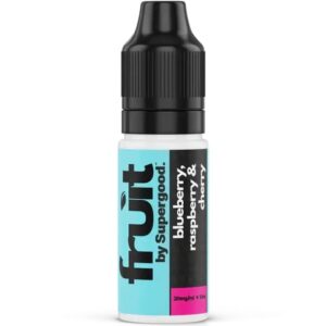 BLUEBERRY RASPBEERY & CHERRY NIC SALT 10ML FRUIT BY SUPERGOOD