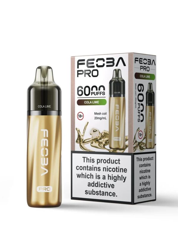 FEOBA BAR PRO 6000 PREFILLED POD VAPE KIT 20MG - Image 24
