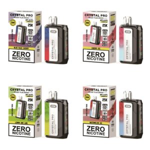 CRYSTAL PRO BOOST PLUS 25K DISPOSABLE VAPE KIT 0MG