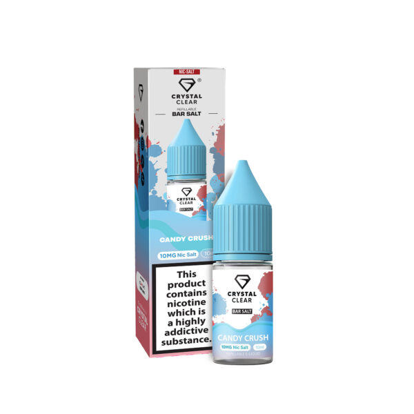 CANDY CRUSH 10ML NIC SALT CRYSTAL CLEAR BAR