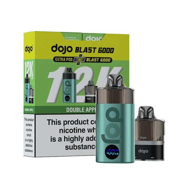 VAPORESSO DOJO BLAST 12K PREFILLED VAPE KIT & PODS COMBO PACK 10MG - Image 8
