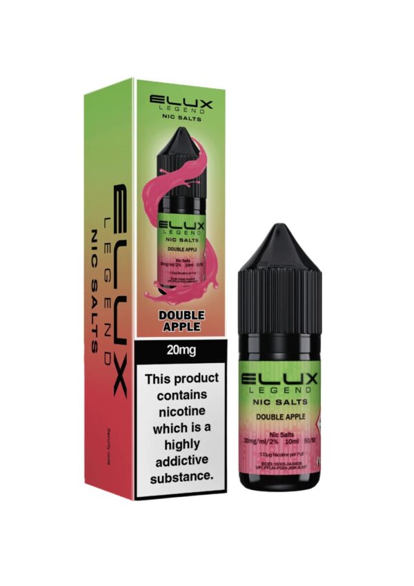 DOUBLE APPLE 10ML NIC SALT ELUX LEGEND