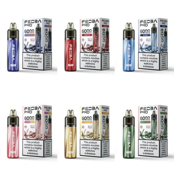FEOBA BAR PRO 6000 PREFILLED POD VAPE KIT 20MG