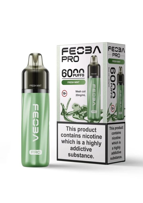 FEOBA BAR PRO 6000 PREFILLED POD VAPE KIT 20MG - Image 30