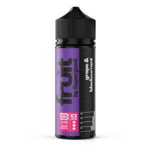 GRAPE & BLACKCURRANT 100ML E LIQUID FRUIT BY SUPERGOOD