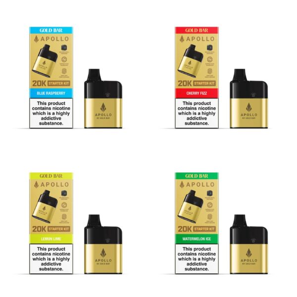 GOLD BAR APOLLO 20K PREFILLED POD KIT 20MG