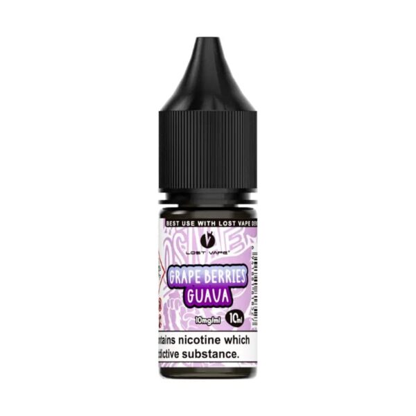GRAPE BERRIES GUAVA 10ML NIC SALT LOST VAPE