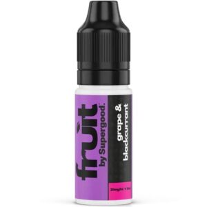 GRAPE & BLACKCURRANT NIC SALT 10ML FRUIT BY SUPERGOOD