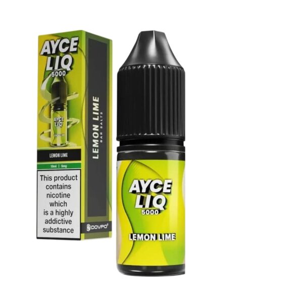 LEMON LIME 10ML NIC SALT DOVPO AYCE LIQ 5000