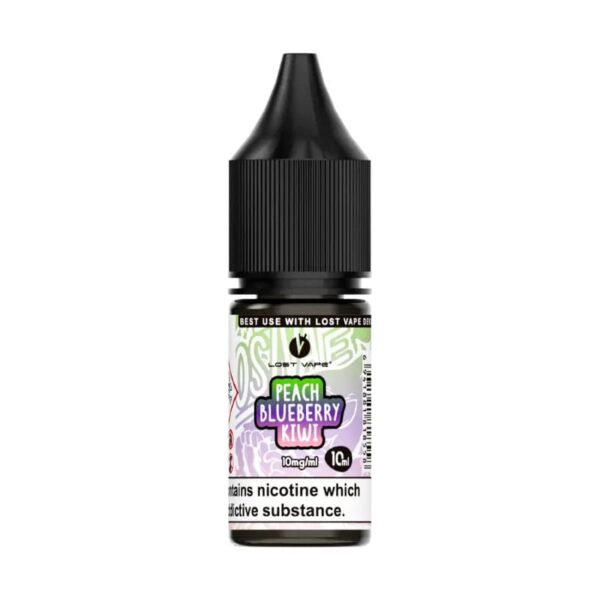 PEACH BLUEBERRY KIWI 10ML NIC SALT LOST VAPE