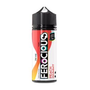 PEACH GUMMY BAR JUICE 100ML E LIQUID FEROCIOUS FLAVOURS