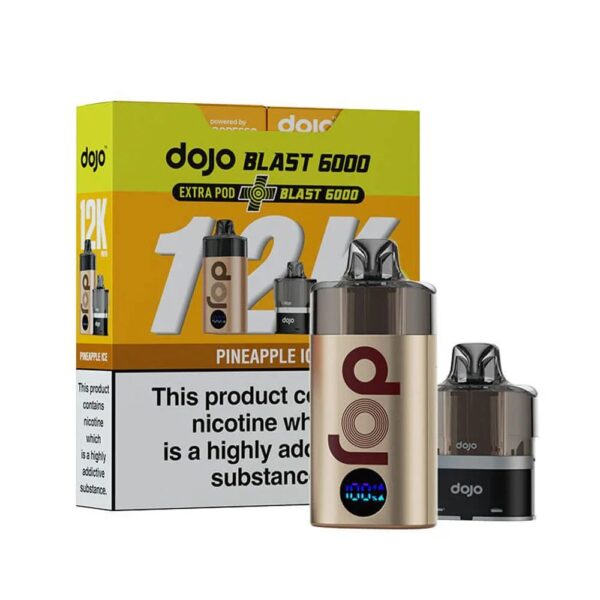 VAPORESSO DOJO BLAST 12K PREFILLED VAPE KIT & PODS COMBO PACK 10MG - Image 14
