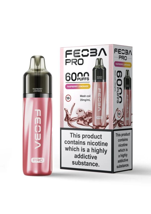 FEOBA BAR PRO 6000 PREFILLED POD VAPE KIT 20MG - Image 34