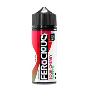 SOUR CHERRY SWEETS BAR JUICE 100ML E LIQUID FEROCIOUS FLAVOURS