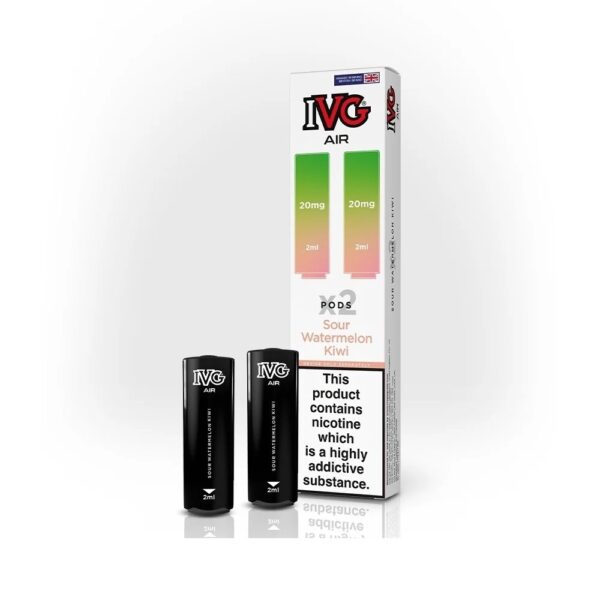 IVG AIR PREFILLED VAPE PODS 20MG (2 PACK) - Image 2