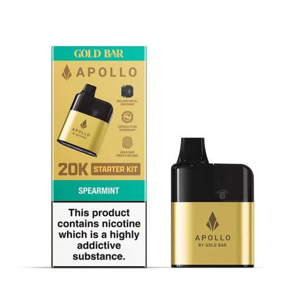 GOLD BAR APOLLO 20K PREFILLED POD KIT 20MG - Image 16