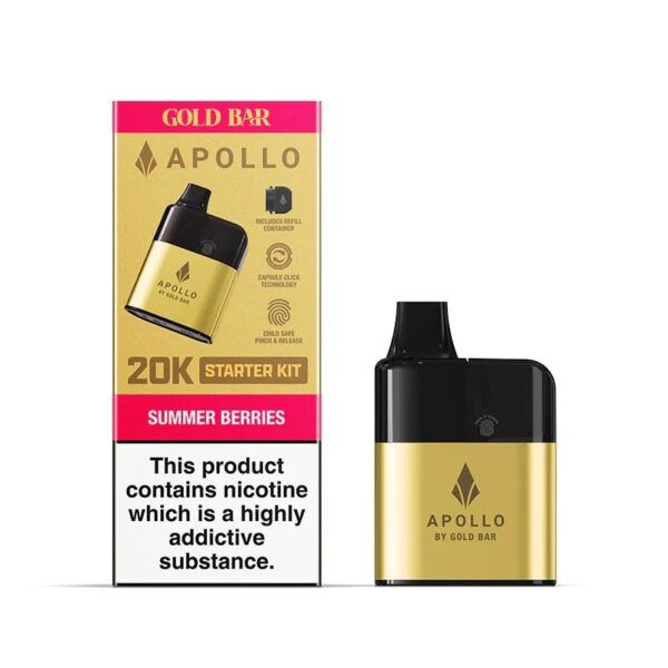 GOLD BAR APOLLO 20K PREFILLED POD KIT 20MG - Image 18