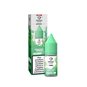 SPEARMINT COOLER 10ML NIC SALT CRYSTAL CLEAR BAR