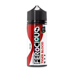 TIGER  BLOOD BAR JUICE 100ML E LIQUID FEROCIOUS FLAVOURS