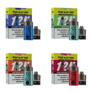 VAPORESSO DOJO BLAST 12K PREFILLED VAPE KIT & PODS COMBO PACK 10MG