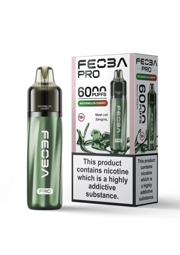 FEOBA BAR PRO 6000 PREFILLED POD VAPE KIT 20MG - Image 8