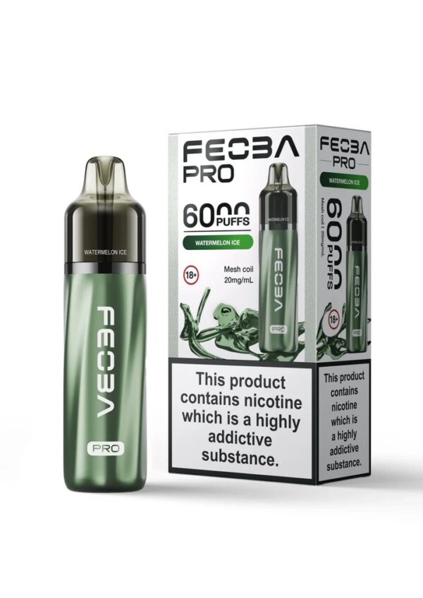 FEOBA BAR PRO 6000 PREFILLED POD VAPE KIT 20MG - Image 10