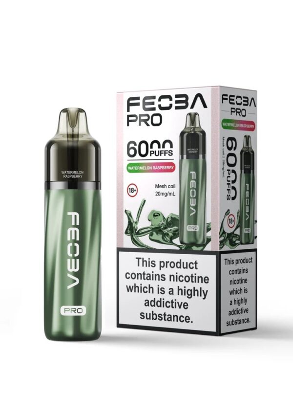 FEOBA BAR PRO 6000 PREFILLED POD VAPE KIT 20MG - Image 12