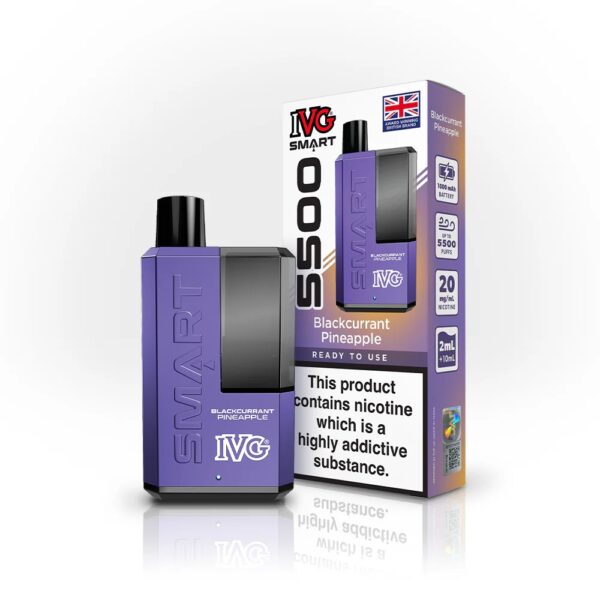 IVG SMART 5500 PREFILLED POD VAPE KIT 20MG - Image 10