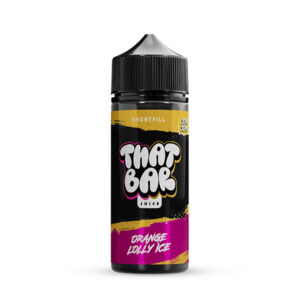 ORANGE LOLLY ICE 100ML E LIQUID THAT BAR JUICE