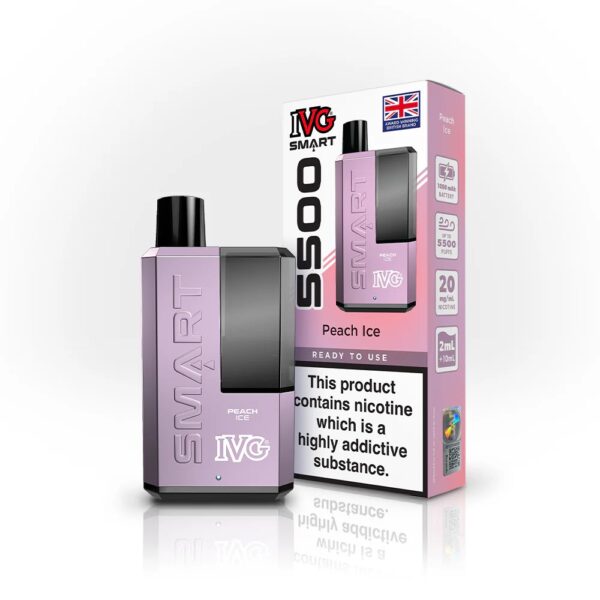 IVG SMART 5500 PREFILLED POD VAPE KIT 20MG - Image 8
