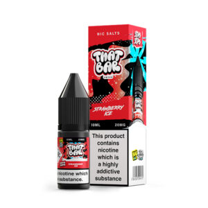 STRAWBERRY ICE 10ML NIC SALT THAT BAR JUICE