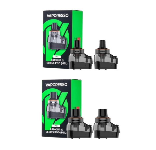 VAPORESSO ARMOUR G REPLACEMENT PODS (2 PACK)