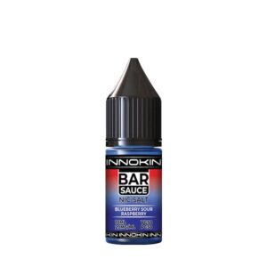 BLUEBERRY SOUR RASPBERRY 10ML NIC SALT BAR SAUCE BY INNOKIN