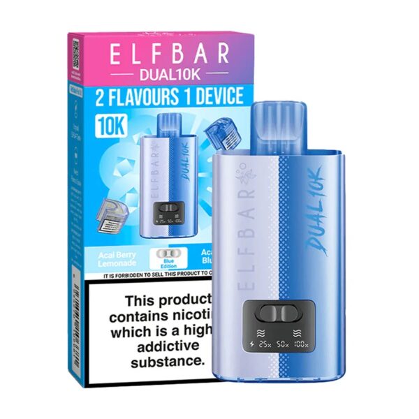 ELF BAR DUAL 10K PREFILLED POD VAPE KIT 20MG - Image 16