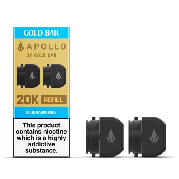 GOLD BAR APOLLO 20K PREFILLED PODS 20MG (2 PACK) - Image 2