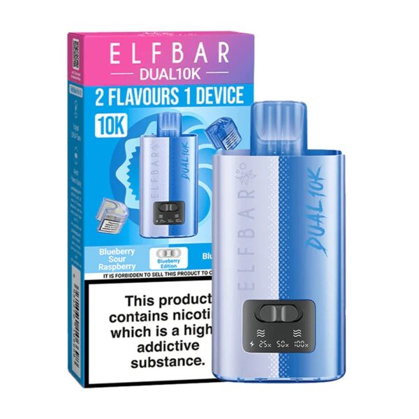 ELF BAR DUAL 10K PREFILLED POD VAPE KIT 20MG - Image 18