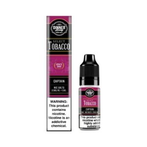 CAPTAIN SELECT TOBACCO 10ML NIC SALT DINNER LADY