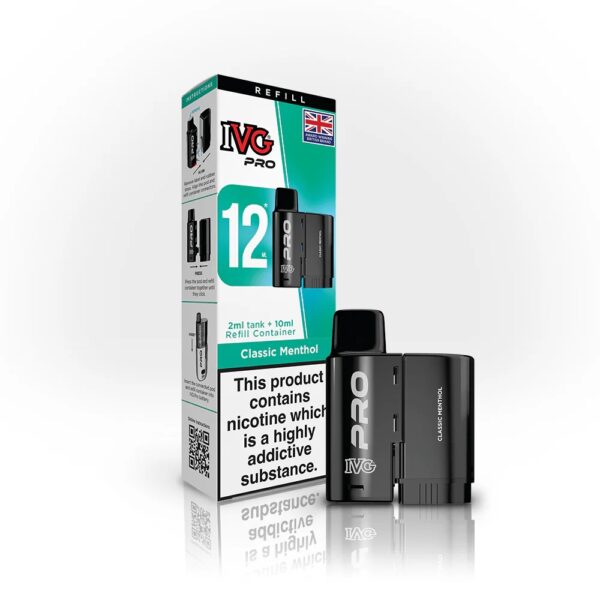 IVG PRO 12 PREFILLED PODS & REFILL CONTAINERS 20MG - Image 4