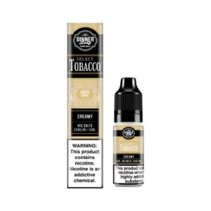 CREAMY SELECT TOBACCO 10ML NIC SALT DINNER LADY
