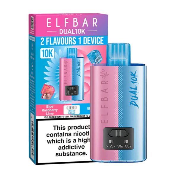 ELF BAR DUAL 10K PREFILLED POD VAPE KIT 20MG - Image 22