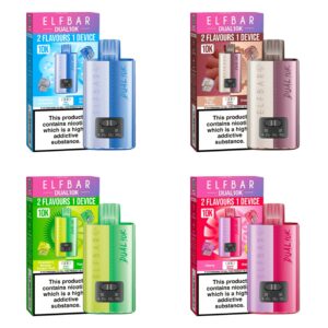 ELF BAR DUAL 10K PREFILLED POD VAPE KIT 20MG