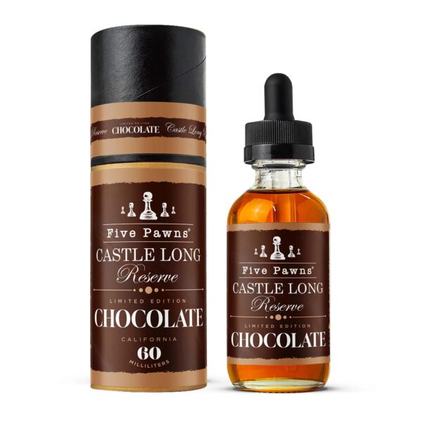 FIVE PAWNS CASTLE LONG RESERVE CHOCOLATE LIMITED EDITION 50ML E LIQUID