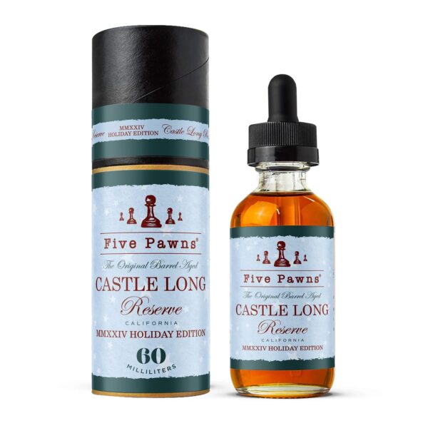 FIVE PAWNS CASTLE LONG RESERVE MMXXIV HOLIDAY EDITION 50ML E LIQUID