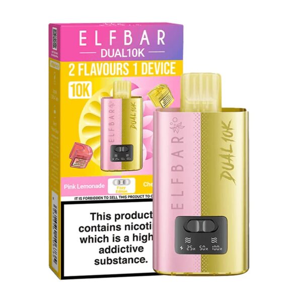 ELF BAR DUAL 10K PREFILLED POD VAPE KIT 20MG - Image 26