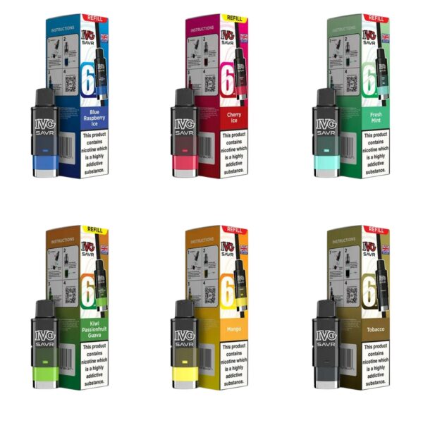 IVG SAVR PREFILLED PODS & REFILL CONTAINERS 20MG