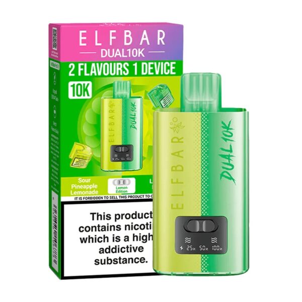 ELF BAR DUAL 10K PREFILLED POD VAPE KIT 20MG - Image 34
